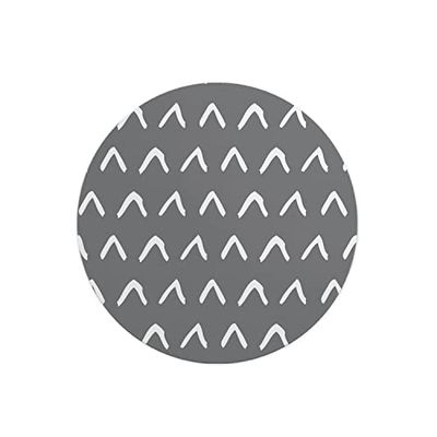Questo Casa, Round Digital Printed Mouse Pad, Non-Slip Base, for Office and Home, Diameter:22cm