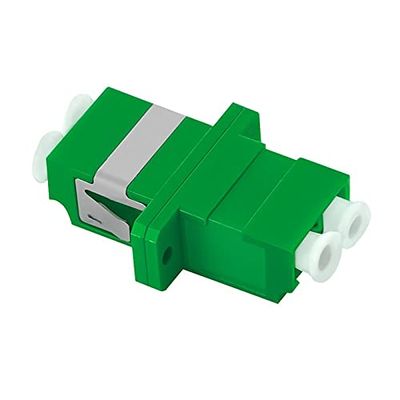 Qoltec Adapter Fiber Optic LC/APC | Duplex | Singlemode