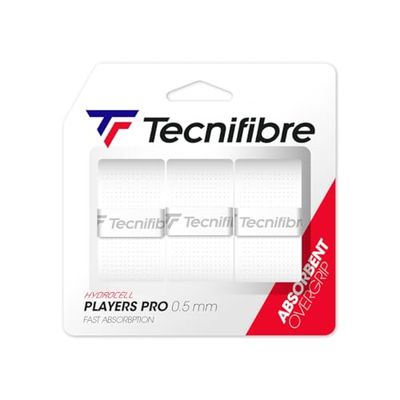 Pack 3 Overgrip Tecnifibre Players Pro branco