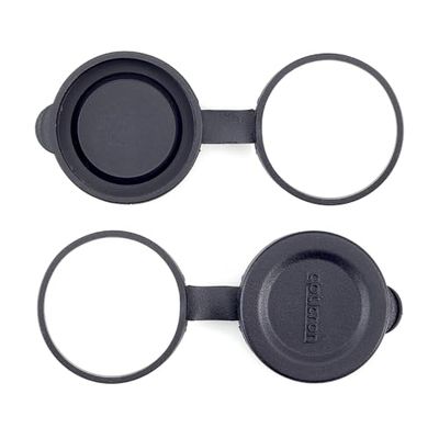 Opticron Copriobiettivo in gomma 25 mm OG M Coppia si adatta a modelli con diametro esterno 33 mm, 31030, nero
