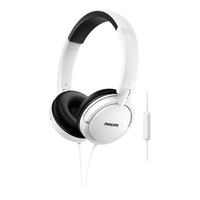 VoltShine Casque avec Microphone, Connexion 3,5 mm, Design léger et Confortable, idéal pour Les appels et la Musique.