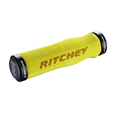RITCHEY PUÑOS Grips WCS Locking Yellow 130MM, Accesorios y recambios bicis Unisex-Adult, Amarillo, Standard
