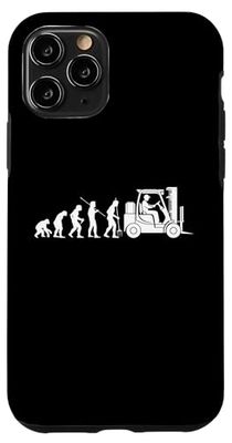 Forklift driver warehouse operator job Evolution Forklift Case for iPhone 11 Pro