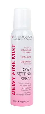 Brushworks Dewy Fine Mist Setting Spray 150ml