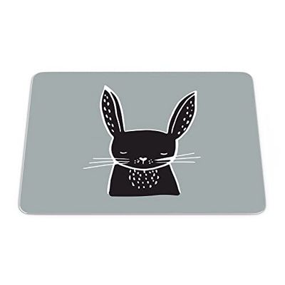 Bonamaison, Rectangular Digital Printed Mouse Mat Non-Slip Bottom for Office and Home Size: 22 x 18 cm