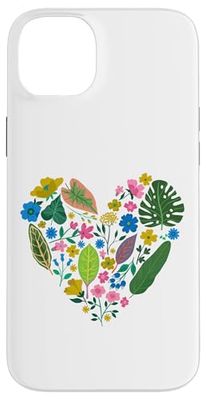 Gardening Heart Potted Plant Case for iPhone 14 Plus