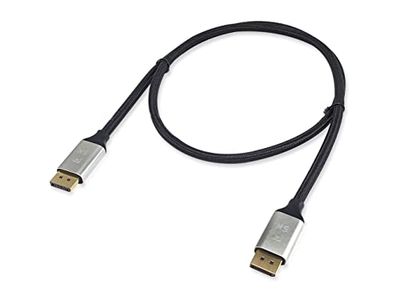 EQUIP 119265 DisplayPort 1.4 Cavo 5 m Alluminio, Nero