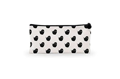 Bonamaison Stampato Digitalmente 100% Cotone Astuccio Portapenne con Cerniera in Tela, Portapenne per Studenti, Bambini, Ragazzi, Ragazze, Astuccio per Matita, 1 Pezzo, Dimensioni: 21x12 Cm