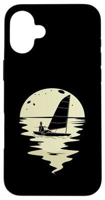 Sailing sailinger night sailing Sail boats sailing Case for iPhone 16 Plus