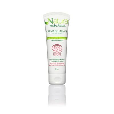 Creme de mãos - Natura Madre Terra 75 ml - Instituto espanhol - adequado para veganos