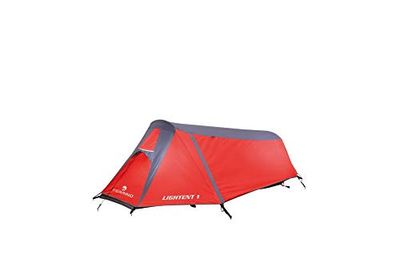 Ferrino 91144HRRFR.1SIZ Hood Tent 1 FR, Red, Adult Unisex, Multi-Colour, One Size