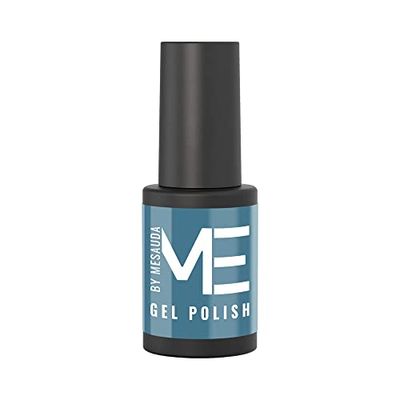 Me by Mesauda Smalto semipermanente Colore Blu - 267 Frozen Soul - Finish Lucido - Tecnologia easy on – easy off - Vegan e Cruelty free – 4,5 ml
