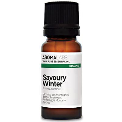 BIO - Olio essenziale SANTOREGGIA MONTANA - 10mL - 100% Puro, Naturale, Chemiotipizzato e Certificato AB - AROMA LABS (Marchio Francese)