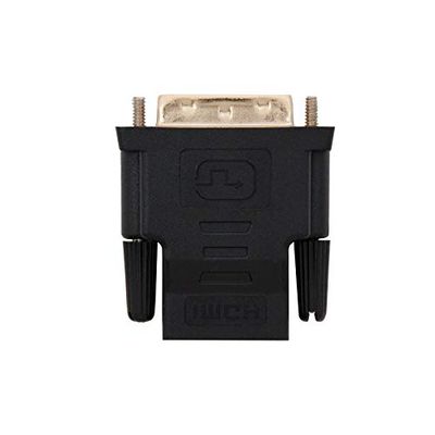 Nanocable 10.15.0700 - Adattatore DVI-HDMI, maschio-femmina, 24 + 1/M-HDMI A/H, nero
