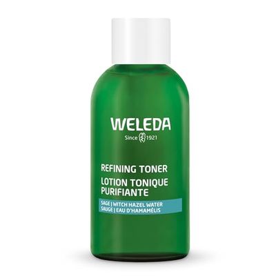 Weleda Refining Face Toner with Witch Hazel, Tightens Pores, Clarifying, Refines Complexion, 100% Certified Natural, Vegan, Recyclable Packaging, 150ml