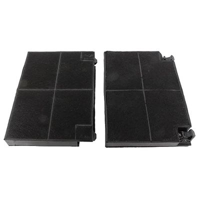 Paxanpax Paquete de 2 filtros de carbón PCK179 Faber EFF70, 195 mm x 140 mm x 20 mm
