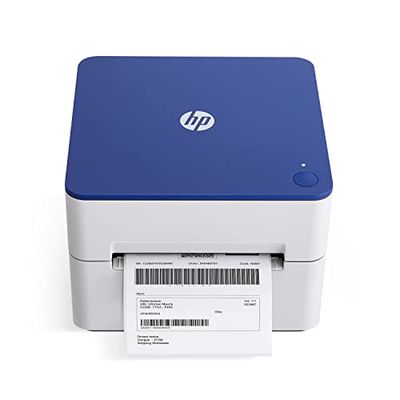 HP Work Solutions Spedizione Stampante termica per etichette 4x6 Stampante da 203 DPI ad alta velocità e facile da usare per uffici domestici o aziende Supporta PC e Mac