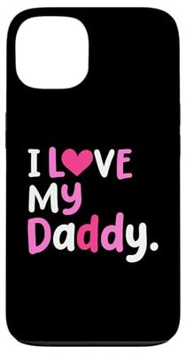 J'aime mon papa Le meilleur papa de tous les temps Fête des Pères Cool Kids Coque pour iPhone 13