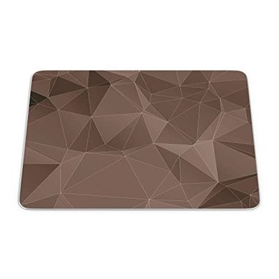 Bonamaison, Tappetino per mouse rettangolare, con stampa digitale, antiscivolo, per ufficio e casa, dimensioni: 22 x 18 cm