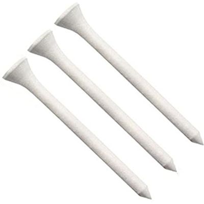 Longridge Tee de golfe de madeira (pacote de 20) - branco, 53 mm