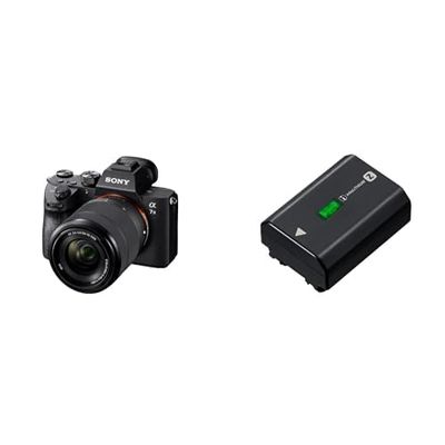 Sony Alpha 7M3K - Kit Fotocamera Digitale Mirrorless con Obiettivo Intercambiabile SEL 28-70mm + Sony NP-FZ100 - Batteria originale ricaricabile per Fotocamere Sony Alpha