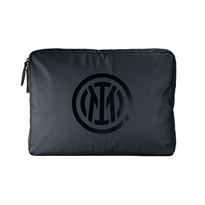 Inter Nilox Sleeve Laptop 15,6" Housse pour PC Nilox 15,6" avec grande poche avant et intérieure, compartiment pour ordinateur portable, stylos et accessoires, Noir