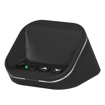 SWISSVOICE - Ampli Base - Socle Chargeur avec Haut-Parleur - Mains Libres - Amplification Sonore - Touches Intégrées - pour Smartphone pour Senior Swissvoice S510-C - Noir