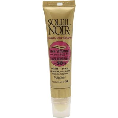 Soleil Noir Combi - Cuidado Vitaminado 50/Stick IP30, 20 ml