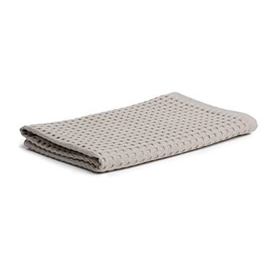MÖVE Piquée Serviette de Bain 70 x 140 cm, Fabriqué en Allemagne, 100% Coton, Cashmere (Marron)