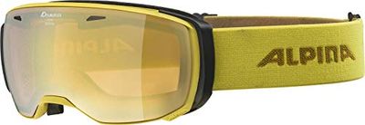 ALPINA Unisex - Adultos, ESTETICA Q-Lite Gafas de esquí, Curry, One Size