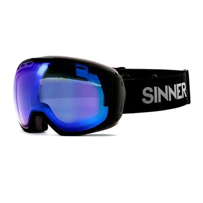 Sinner Mohawk Matte Black-Double Trans+ (Clear to Smoke Full Blue Revo), Cat.S1-S3 zonnebril, volwassenen, uniseks, meerkleurig (meerkleurig), eenheidsmaat
