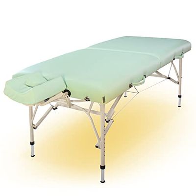 Master Massage Bel Air Table de Massage, Aluminium, Menthe, 70 x 200 cm