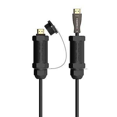 HDMI-kabel met armatuur 2.1 8K AISENS A153-0611 HDMI MACHO HDMI MACHO 20M NEGRO