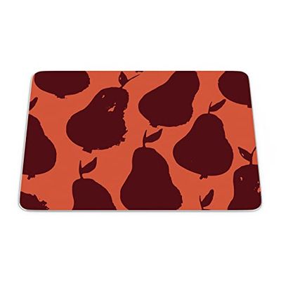 Bonamaison, Rechthoek Pop Art Digital bedrukte muismat, antislip onderkant, voor kantoor en thuis, grootte: 22x18 cm