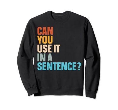 Can You Use It In A Sentence? Sudadera
