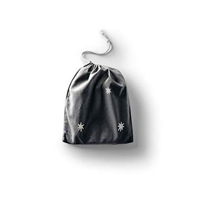Bonamaison Imprimé Sacs de Coton avec Cordon, Sac D'Épicerie, Sac À Provisions, Réutilisables, Écologique, Pliable, Taille: 30x40 Cm