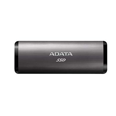 ADATA SE760 Disque SSD Externe Titane 512 Go avec USB 3.2 Gen.2 Type C Titane