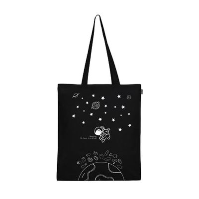 Eco Right Esthetische canvas draagtas voor dames, schattige, trendy en herbruikbare katoenen tassen voor school, winkelen, sportschool, bibliotheek en strand, perfect voor boodschappen, cadeaus voor