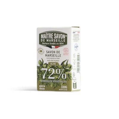 Maître Savon de Marsylia Mydło Marsylii Oliwkowe 100g
