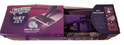 Swiffer WetJet Starter Kit Sistema Spray All In One Swiffer WetJet Per Tutti I Tipi Di Pavimento
