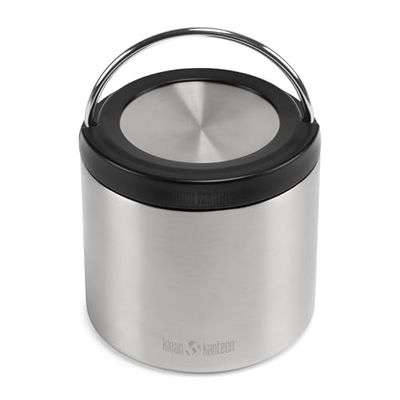 Klean Kanteen Insulated TKCanister Lunch Box, Adults Unisex, Brushed Stainless, 16 Ounce