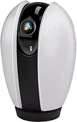 alpina Smart Home WiFi - Telecamera di sorveglianza, girevole e inclinazione, 230 V, Full HD 1080p, telecamera per cani, sensore di movimento e audio Smart Home App