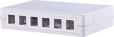 METZ CONNECT 1309190002KE Panneau de brassage réseau 6 ports non équipé 1 HE non équipé