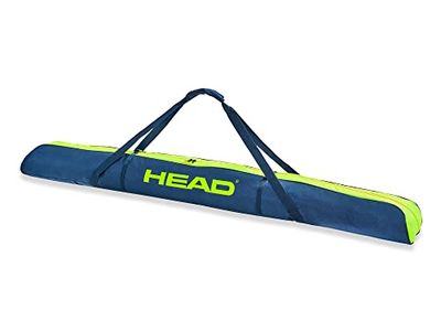 HEAD - Bolsa de esquí Simple (Azul Marino/Amarillo), Azul Marino/Amarillo, Talla única, Bolsa de esquí