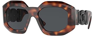 Versace Mixte 0ve4424u 56 521787 Lunettes de Soleil, Multicolore, Taille Unique