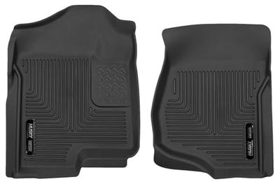 Husky Liners | X-ACT Contour Series | Revêtement de Plancher 2e siège – Noir | 53661 | Convient aux Dodge Durango, Jeep Grand Cherokee 2016-2021, Jeep Grand Cherokee 2022 (LTD, Laredo E, X)