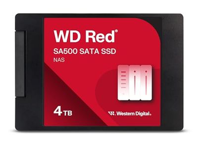 WD Red SA500 4TB NAS SATA SSD 2.5 Inch