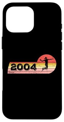 Handballers Handball Women Vintage 2004 Birthday Handball Case for iPhone 16 Pro Max