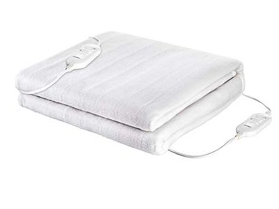 Tristar Topcom BW-4752 P202 sous-Couverture Electrique Polyester Blanc 160 x 140 x 2 cm