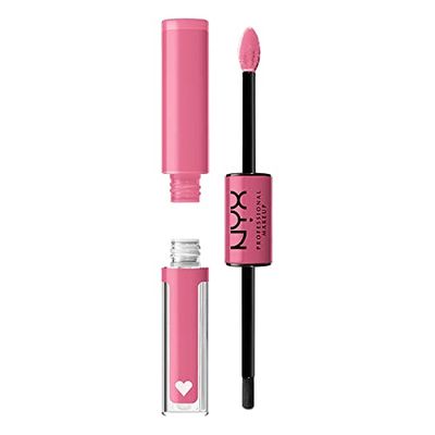NYX Professional Makeup Rossetto Ultra Pigmentato, Brillantezza a Lunga Tenuta, No Transfer, Shine Loud, 10 Trophy Life